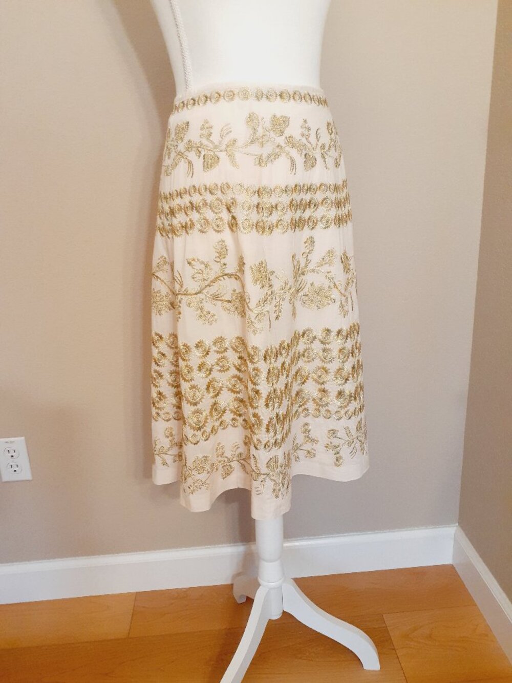 Beth Bowley Embroidered Lined Skirt